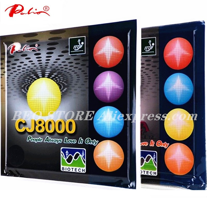 Table Tennis Grip Types - Губка Palio CJ8000 BIOTECH для настольного