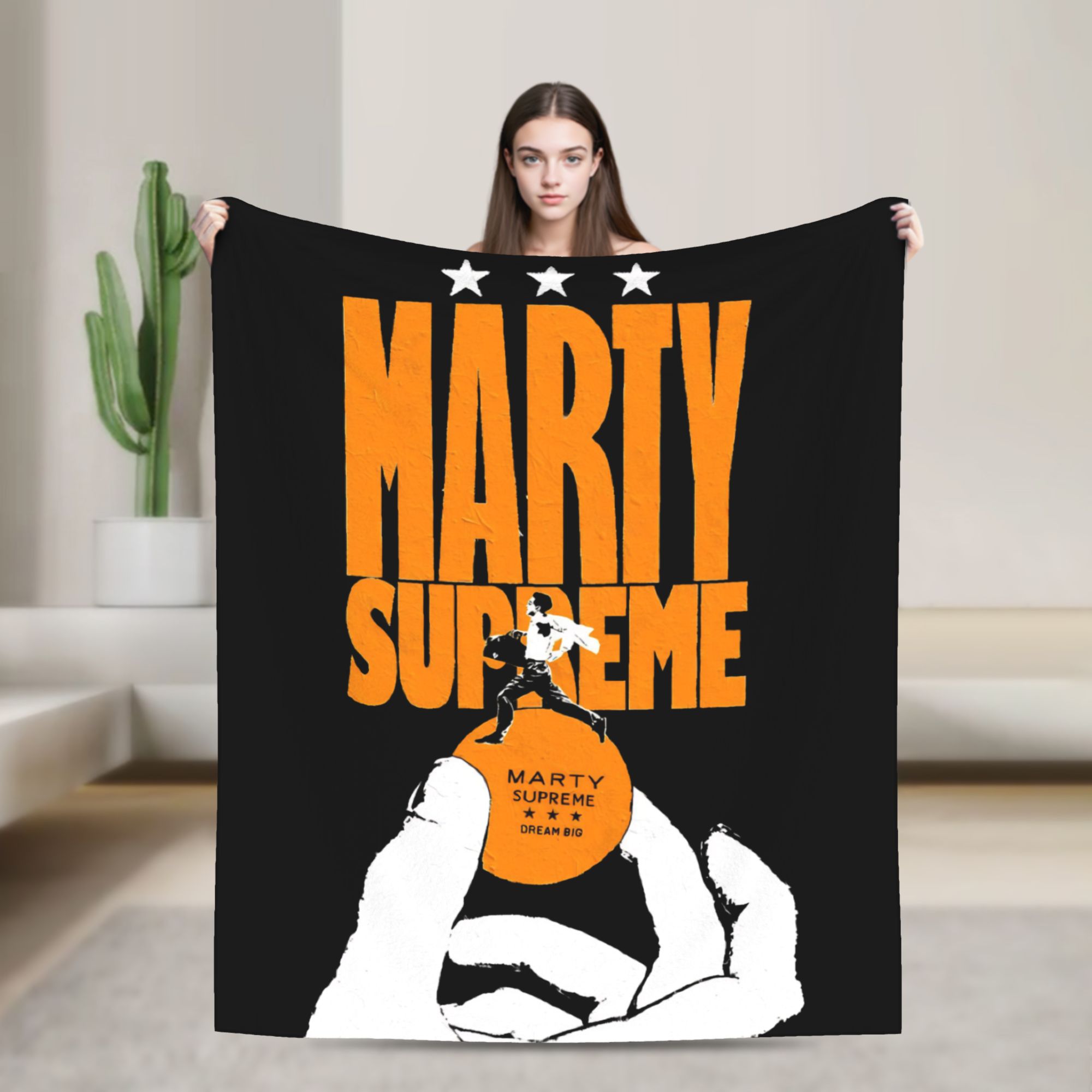 Table Tennis Marty Supreme - Фланелевое одеяло-плед Marty Supreme, одеяла для