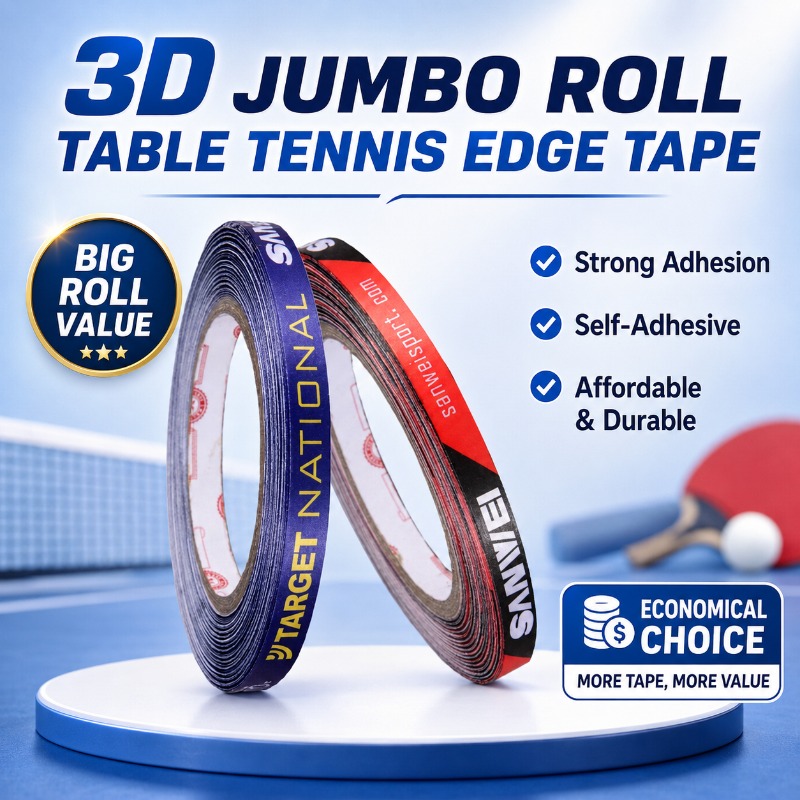 Table Tennis Post - Оригинальная защитная лента Sanwei 1смx25м из