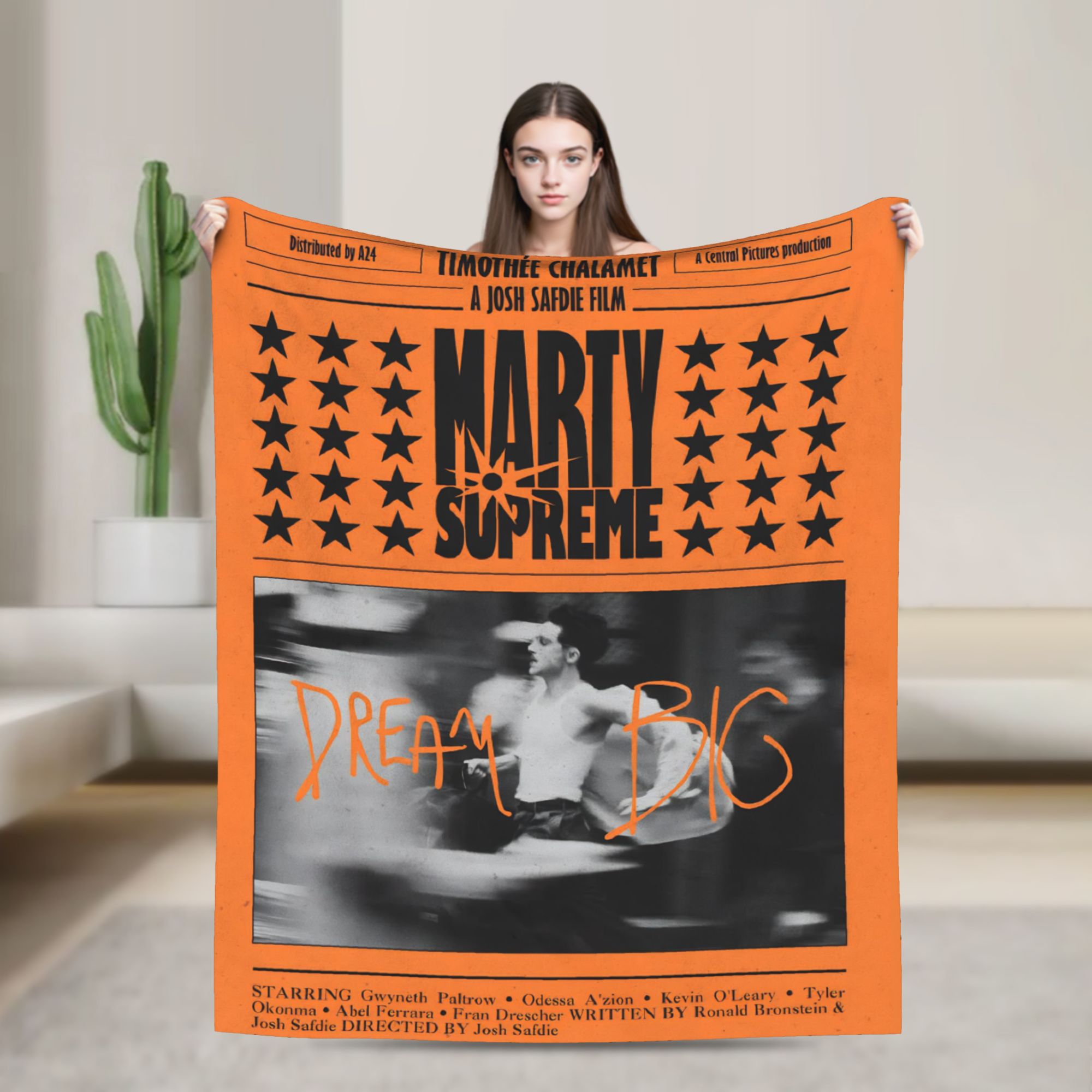 Table Tennis Marty Supreme - Плед-покрывало Marty Supreme для настольного тенниса,
