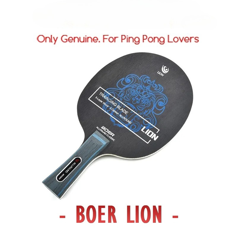 Table Tennis Grip Types - Оригинальная карбоновая ракетка BOER LION для