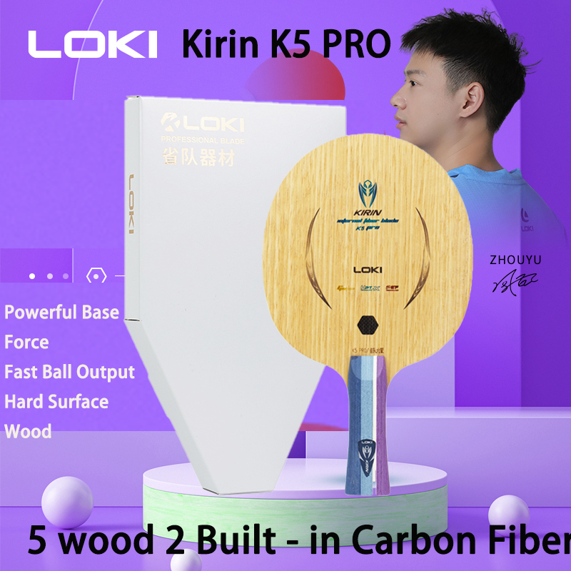 LOKI Kirin K5 PRO 5 Wood 2, вс – обзор и цена Table Tennis Movie