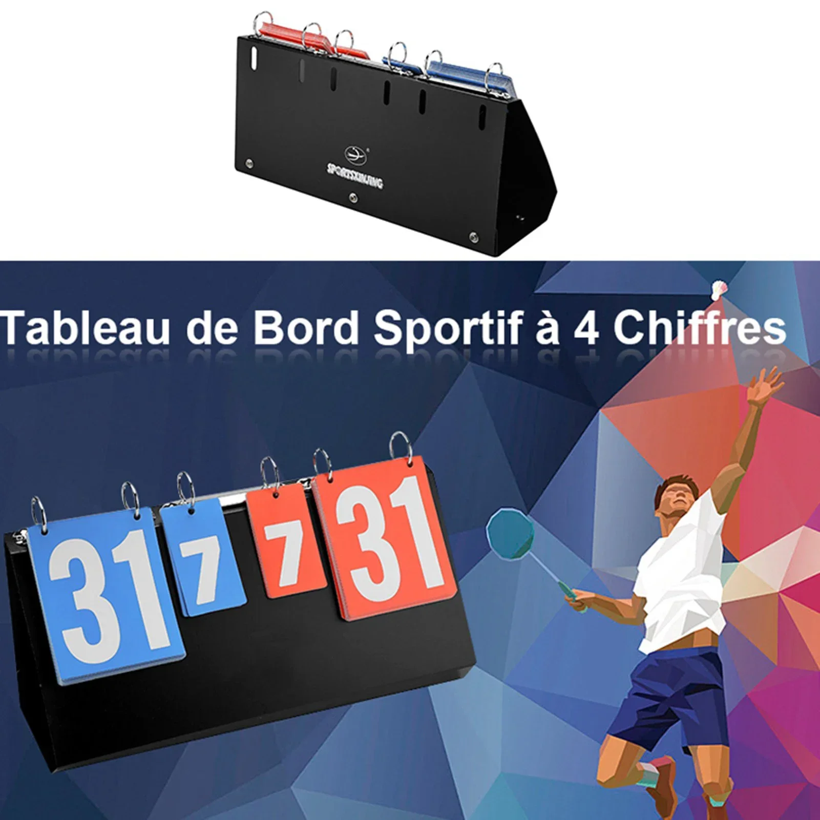 4-значное табло для спортивных – обзор и цена Table Tennis Score