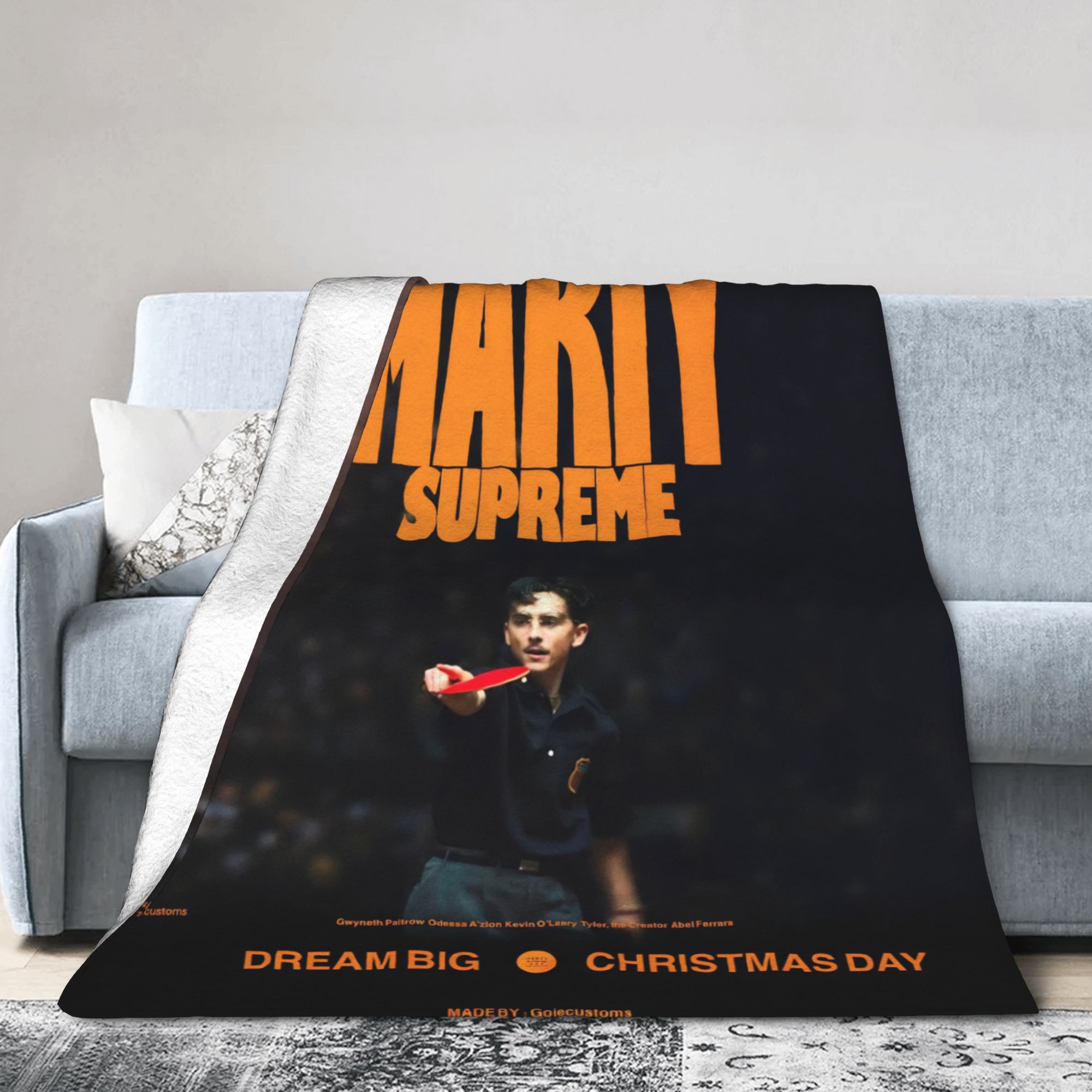 Пледы Marty Supreme из фланели – обзор и цена Table Tennis Marty Supreme