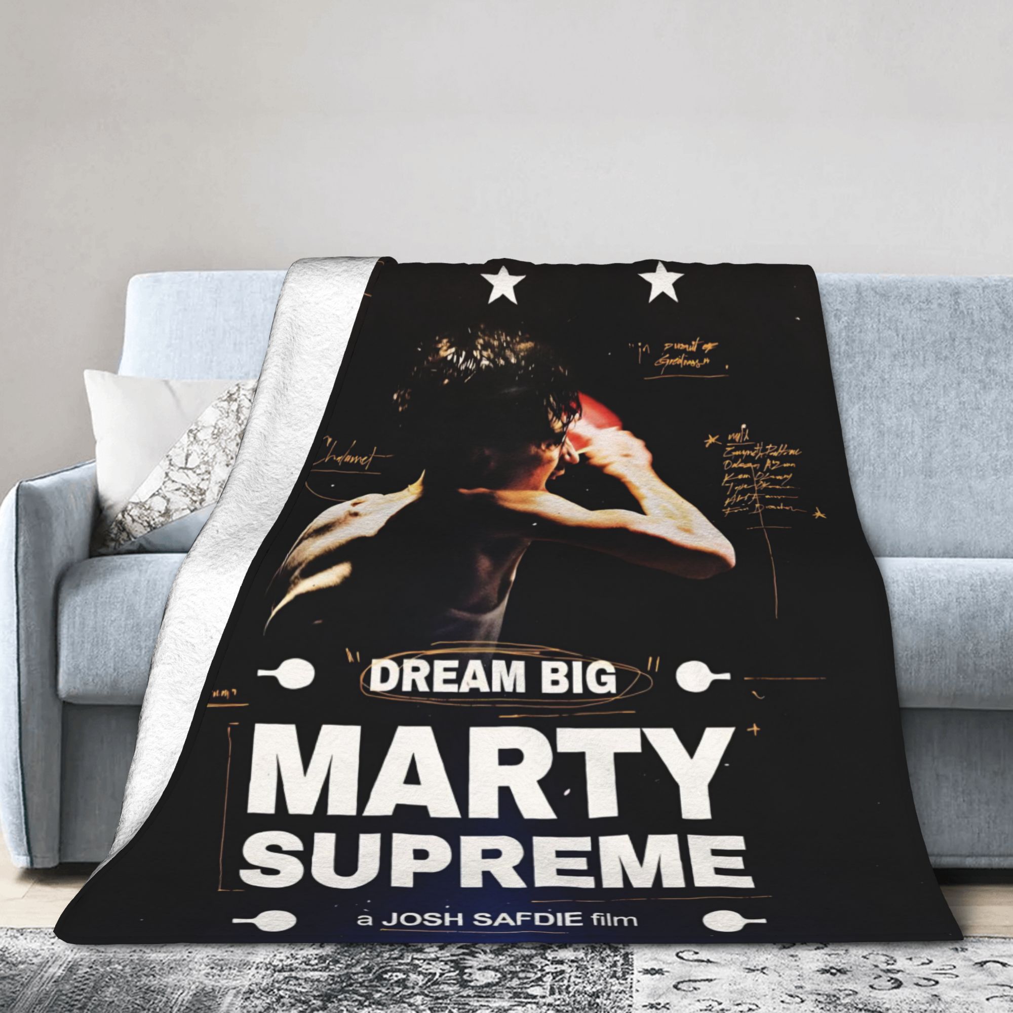 Пледы из флиса для настольного – обзор и цена Table Tennis Marty Supreme